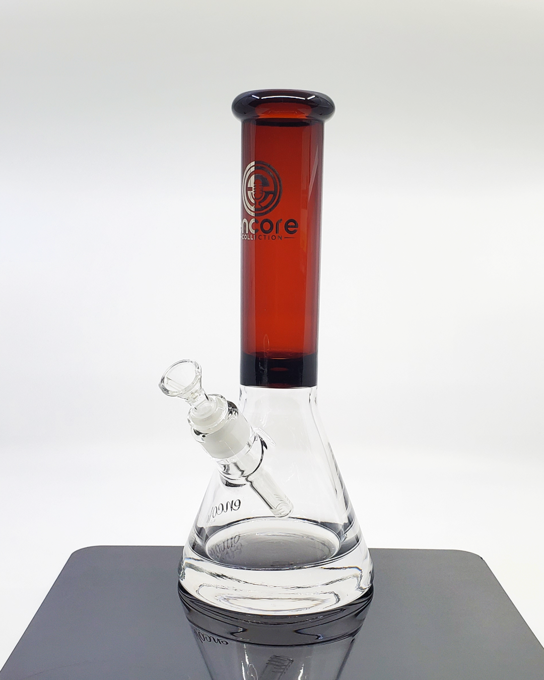 Encore Glass 12.5-inch Heavy Bottom Beaker with a thick base for stability and smooth, filtered hits, perfect for regular use