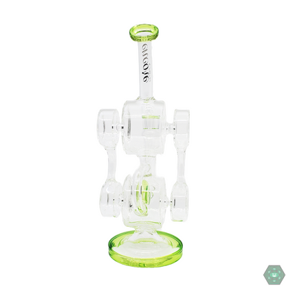 Unique 11” Earphone Recycler by Encore Glass with a recycler system for optimal smoke diffusion and clean, flavorful hits