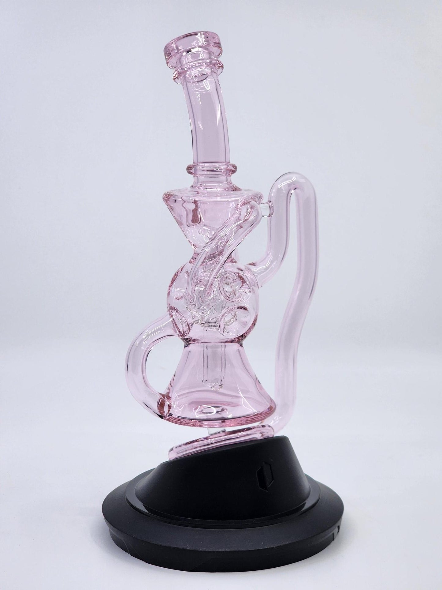 Exo Recycler Puffco Attachment displayed without the Puffco glass stand, highlighting its durable construction.