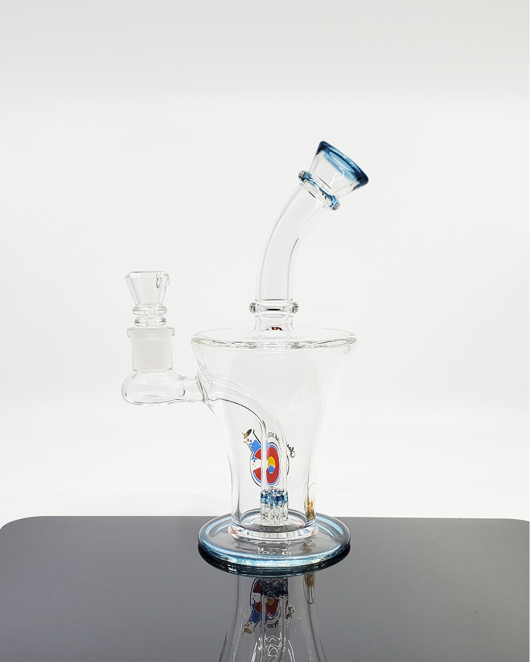 Glass Lab 303 8” Lace Perc Cone | Compact Filtration | 14mm Joint