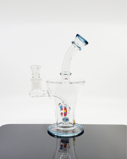 Glass Lab 303 8” Lace Perc Cone | Compact Filtration | 14mm Joint