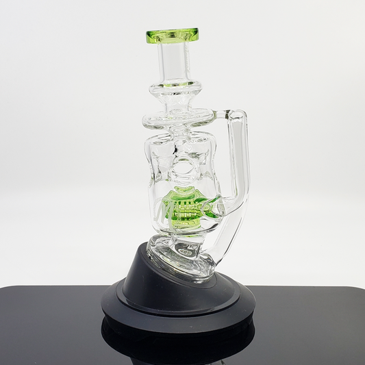 Monark Glass Straight Fab Attachment - Precision Filtration for Puffcoign