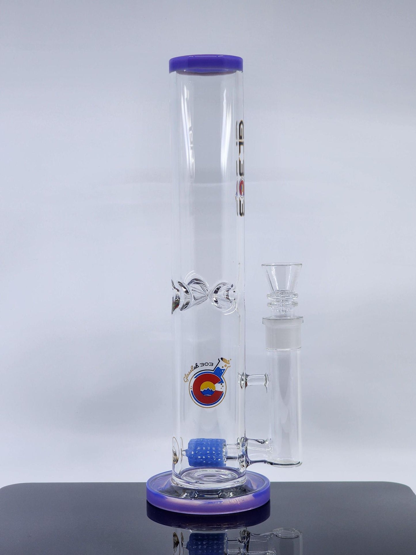 Glass Lab 303 - Lace Dagger Straight Tube
