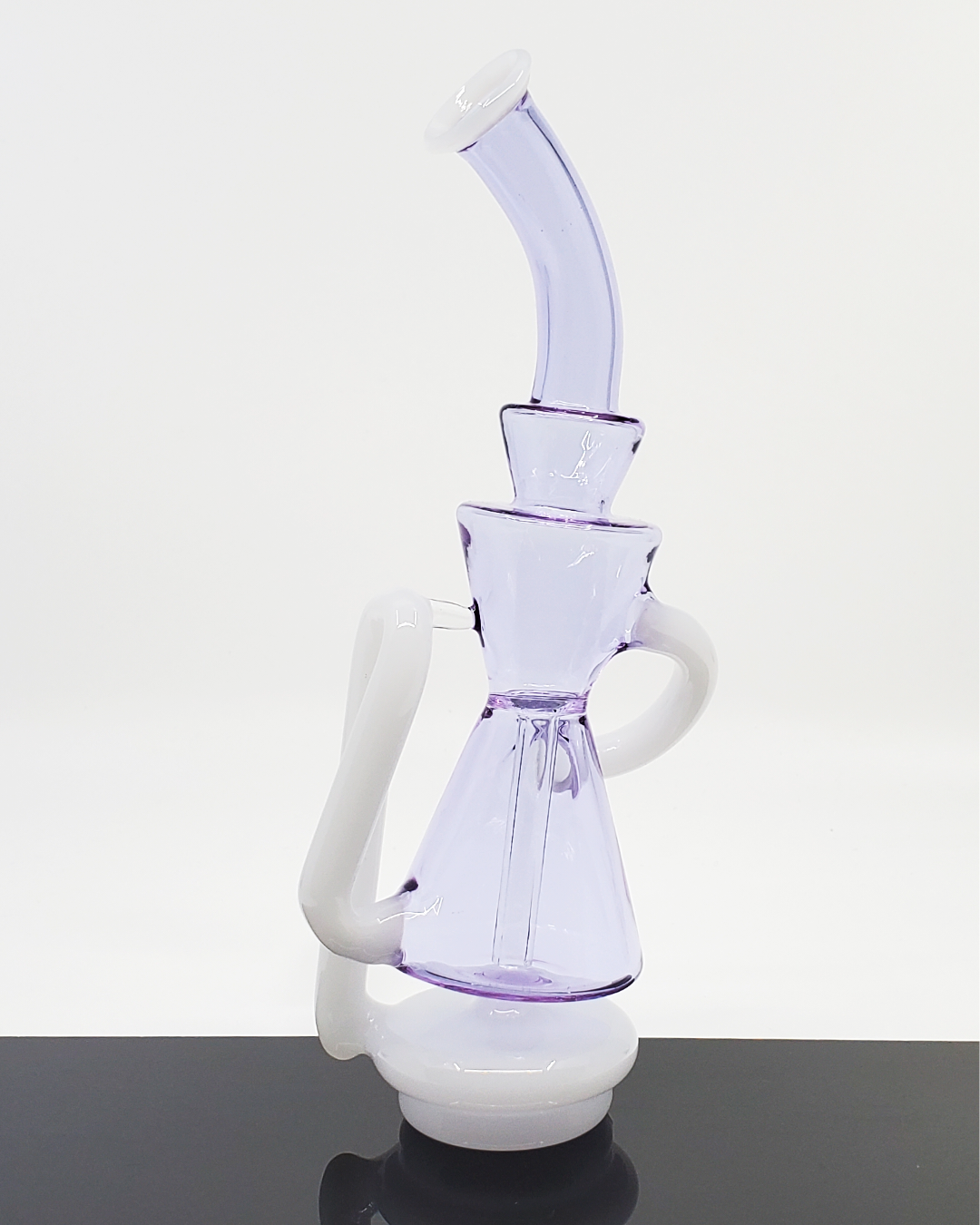 Puffco Klein Recycler Glass Attachment - Enhanced Filtration