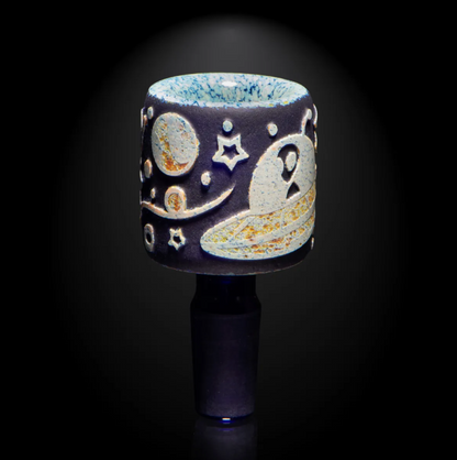 Milkyway Glass - Space Odyssey Frit Bowl