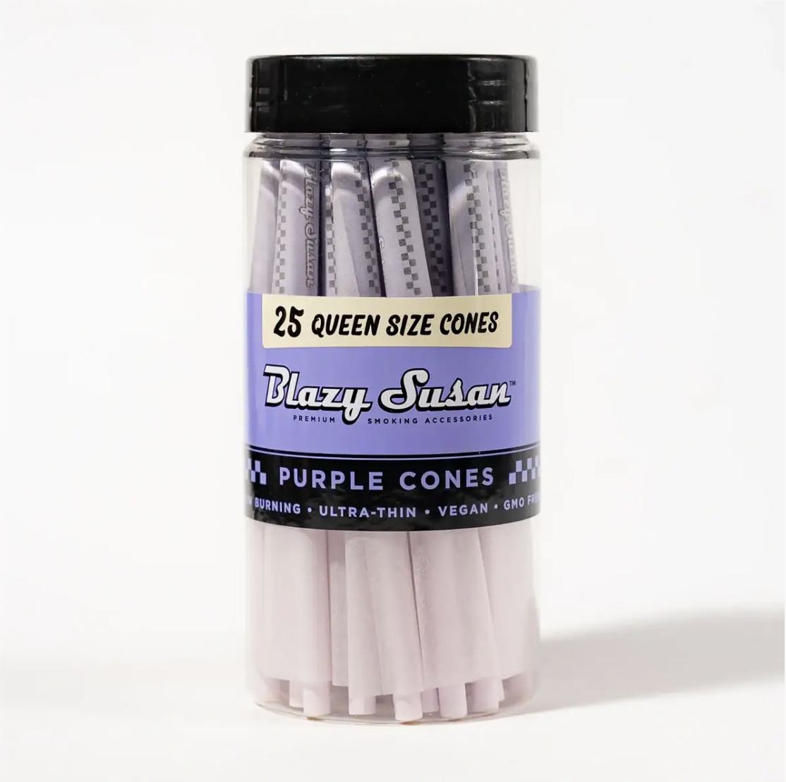 Blazy Susan - Purple Pre Rolled Cones 50ct Jar