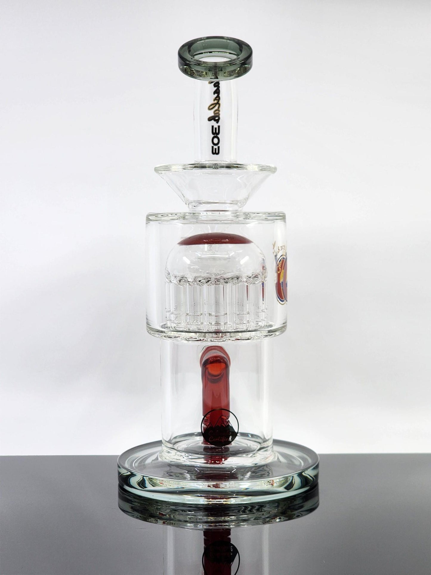 Glass Lab 303 - Fused Stem To 20 Arm Tree