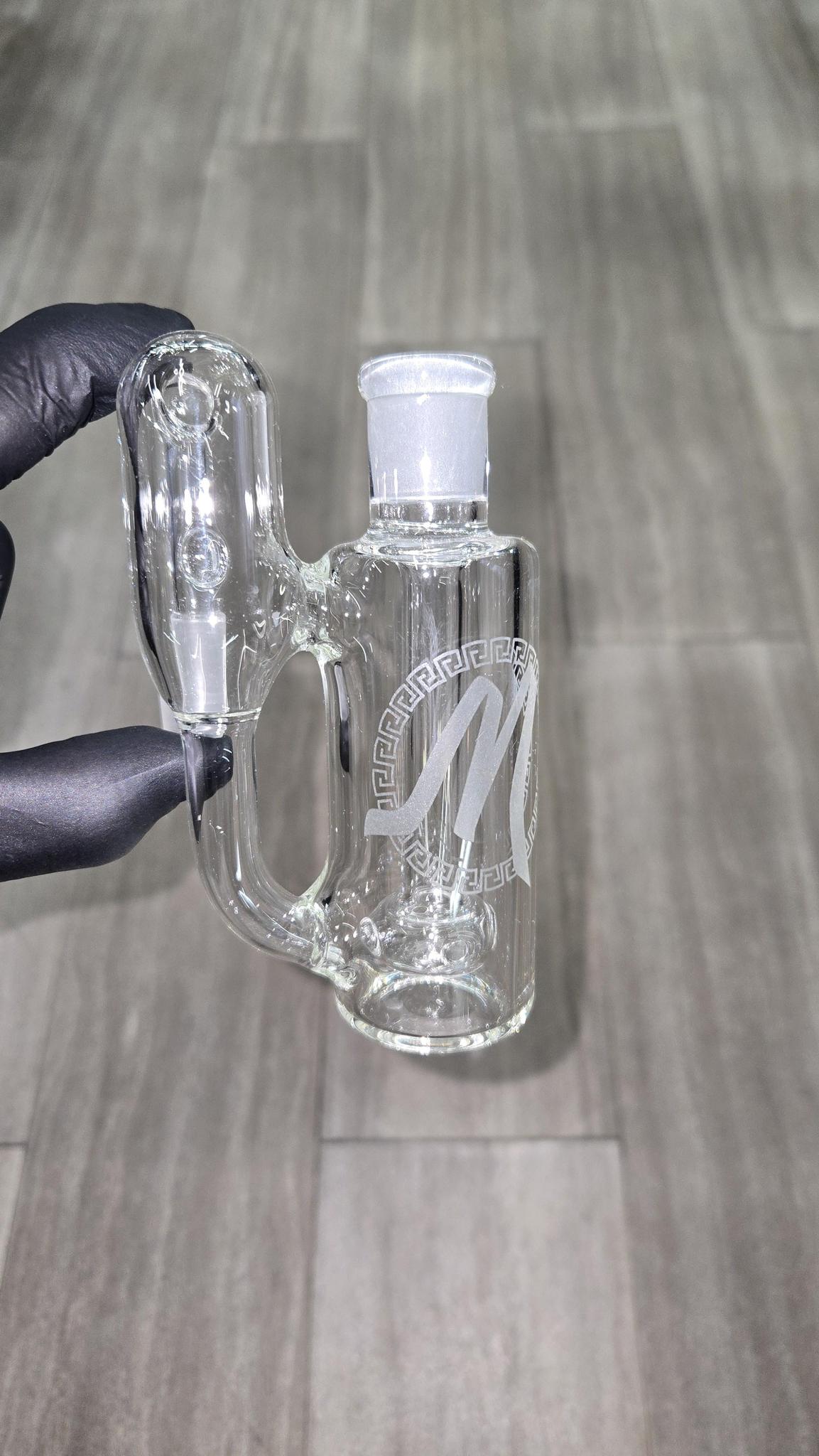 Monark Glass - 38MM Cheese Wheel Recycler Ash Catcher