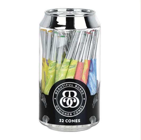 Beautiful Burn Designer Pre-Rolled Cones Marbled Madness Combo