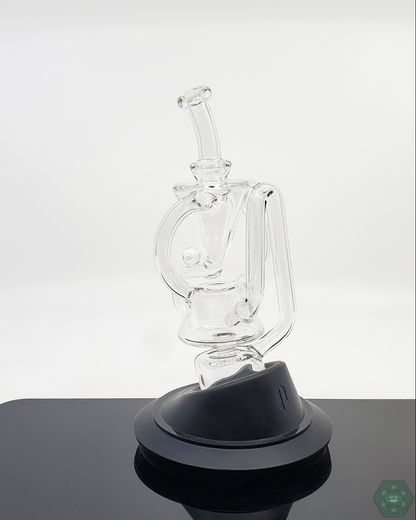  Floating Recycler Puffco Attachment designed for enhanced water filtration, providing smoother hits and cleaner flavor with Puffco devices.