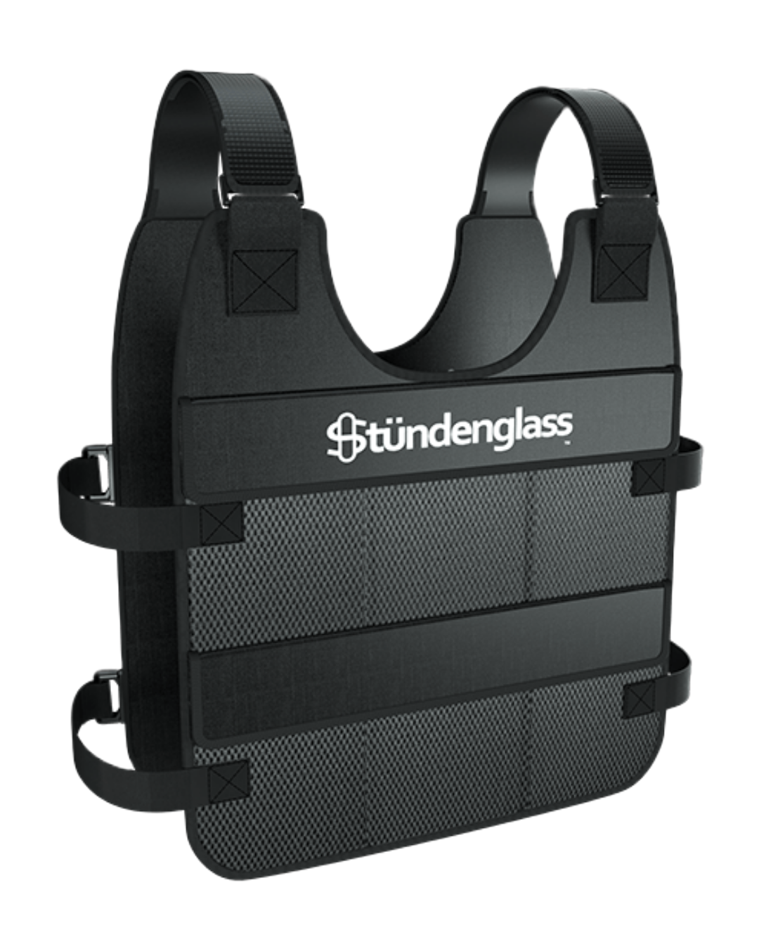 Stünden Glass - Adjustable Chest Mount Vest with Aluminum Mount, Comfortable and Hands-Free for Stündenglass