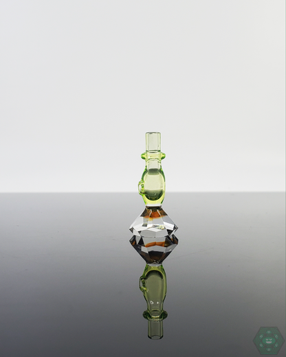 Focus on Gatez Glass Gem Joystick Caps designed for optimal airflow control.