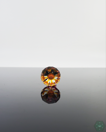 Display of the colorful and eye-catching gem shapes on Gatez Glass Joystick Caps.