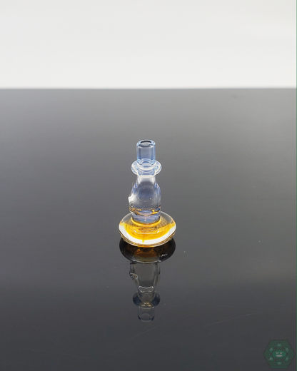 Highlighting the handcrafted high-quality glass material of the Fumicello Joystick Caps.