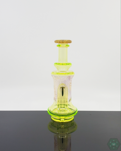 Gatez Glass Puffco Tops, Unique Custom Attachments for Puffco Devices with Durable Glass Design