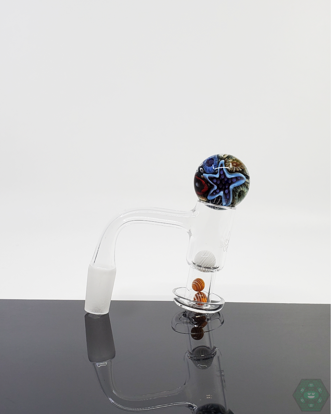 Collection of Glass by Keri Reef Slurper Sets, displaying unique ocean-themed designs and high-quality materials.