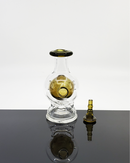 The Glass Mechanic Attachment for Puffco, precision-crafted glass accessory designed to optimize flavor and enhance performance
