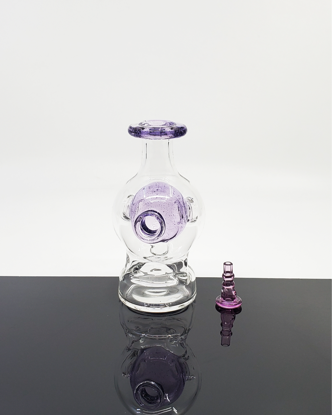 The Glass Mechanic Attachment for Puffco with sleek design and premium glass construction, enhancing flavor and performance