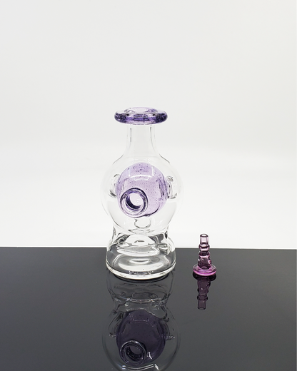The Glass Mechanic Attachment for Puffco with sleek design and premium glass construction, enhancing flavor and performance