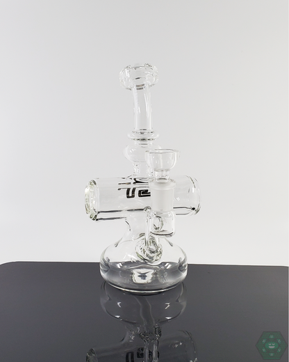 Glass Tribe Mini Eclipse Pendant, compact in size and big on style, available at Headdy Glass for a unique and fashionable accessory