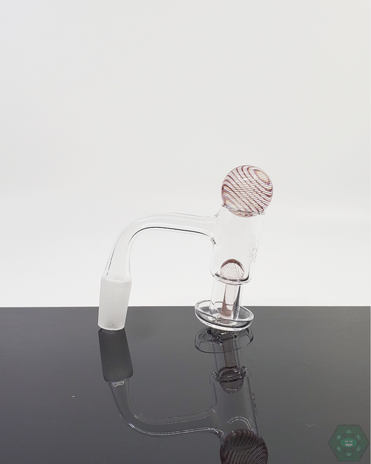 Complete Global Glassworks Slurper Set Combo designed for quartz nails, improving vapor flow and flavor balance for a better concentrate experience.