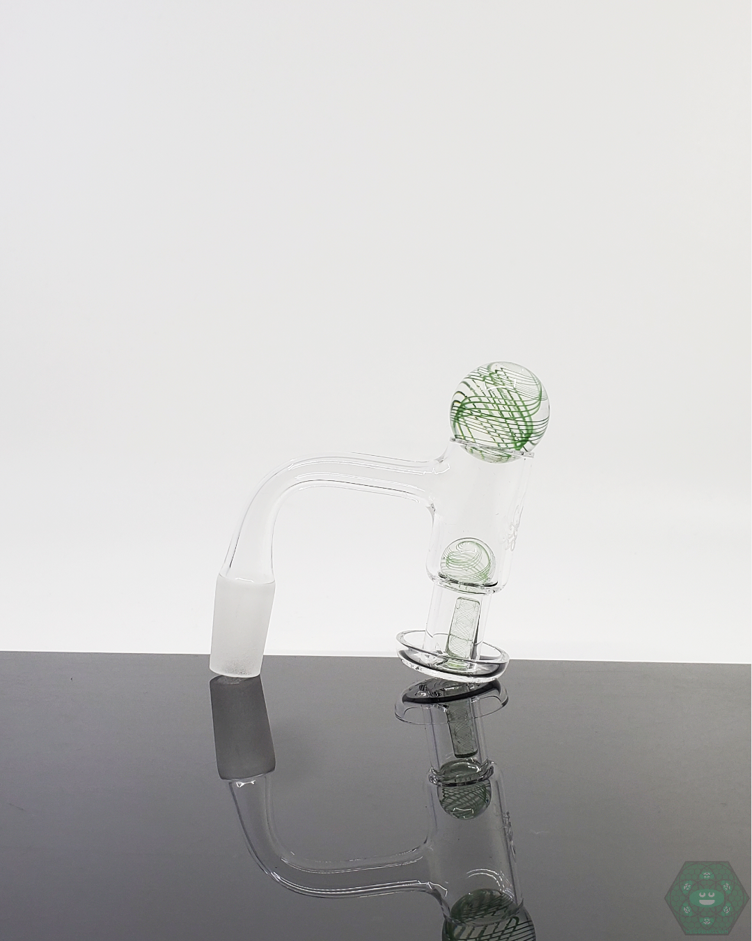 Global Glassworks Slurper Set Combo for enhanced vapor flow, flavor balance, and efficient terp control with pearls, marble, and valve design.