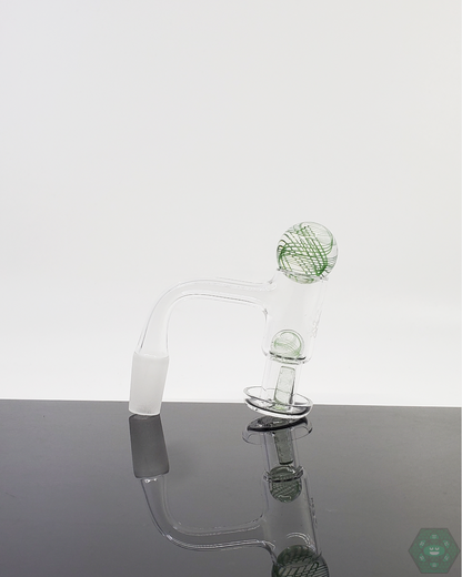 Global Glassworks Slurper Set Combo for enhanced vapor flow, flavor balance, and efficient terp control with pearls, marble, and valve design.