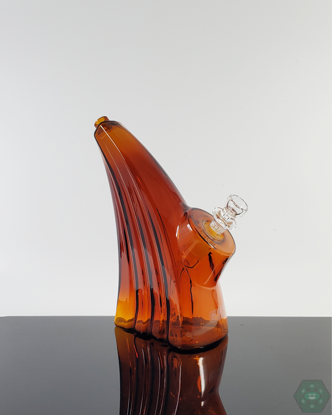 6-inch Grav Labs Wave Bubbler offering efficient water filtration and a stylish wave design for clean, flavorful hits