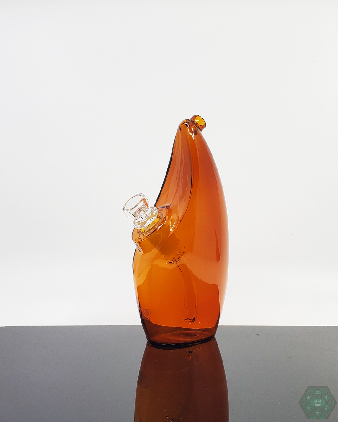 6.25-inch GRAV Labs glass bubbler with a 14mm joint, designed for efficient smoke cooling.