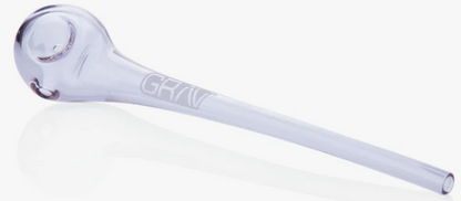  Close-up of the Grav Labs Gandalf pipe, featuring the wide bowl and long mouthpiece designed for smooth airflow.