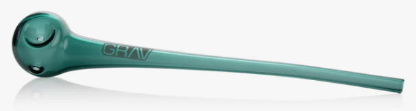 Grav Labs Gandalf pipe in use during a smoke session, providing smooth, cool hits thanks to its long mouthpiece.