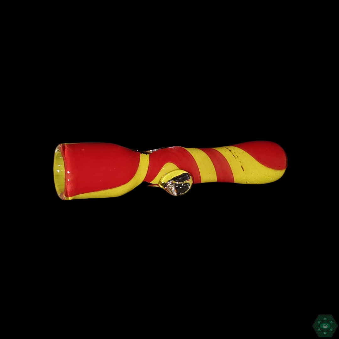 Hoffman Glass Onie chillum, ranging from 3 to 3.25 inches, designed for discreet use and smooth, efficient hits