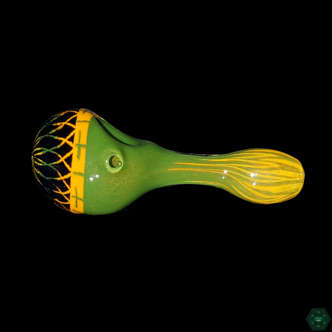 Hoffman Glass Spoon Pipe, simple and effective design for easy use and dependable, smooth draws