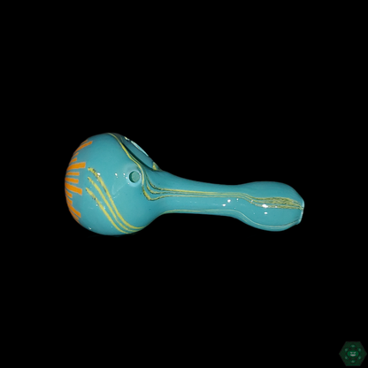 Hoffman Glass Spoon Pipe made with durable glass, offering smooth, consistent draws for everyday sessions