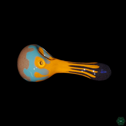 Easy-to-use Hoffman Glass Spoon Pipe, designed for smooth, consistent draws with a reliable glass build