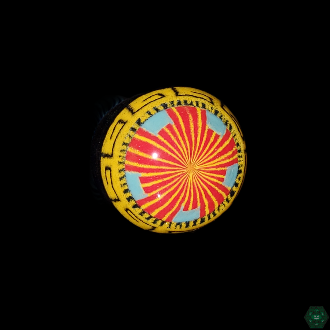 Hoffman Glass Spoon pipe, high-quality glass construction offering smooth, consistent draws with timeless desig