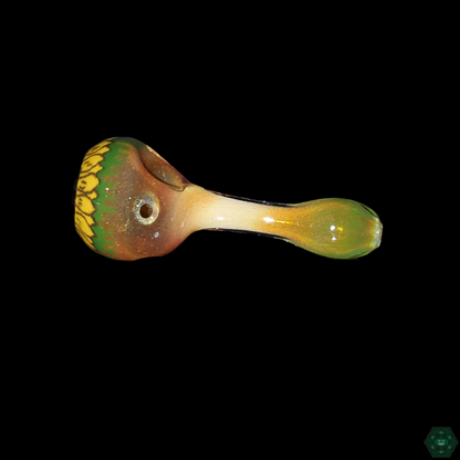 Hoffman Glass Spoon Pipe, a classic smoking piece offering smooth, reliable draws for a traditional smoking experience
