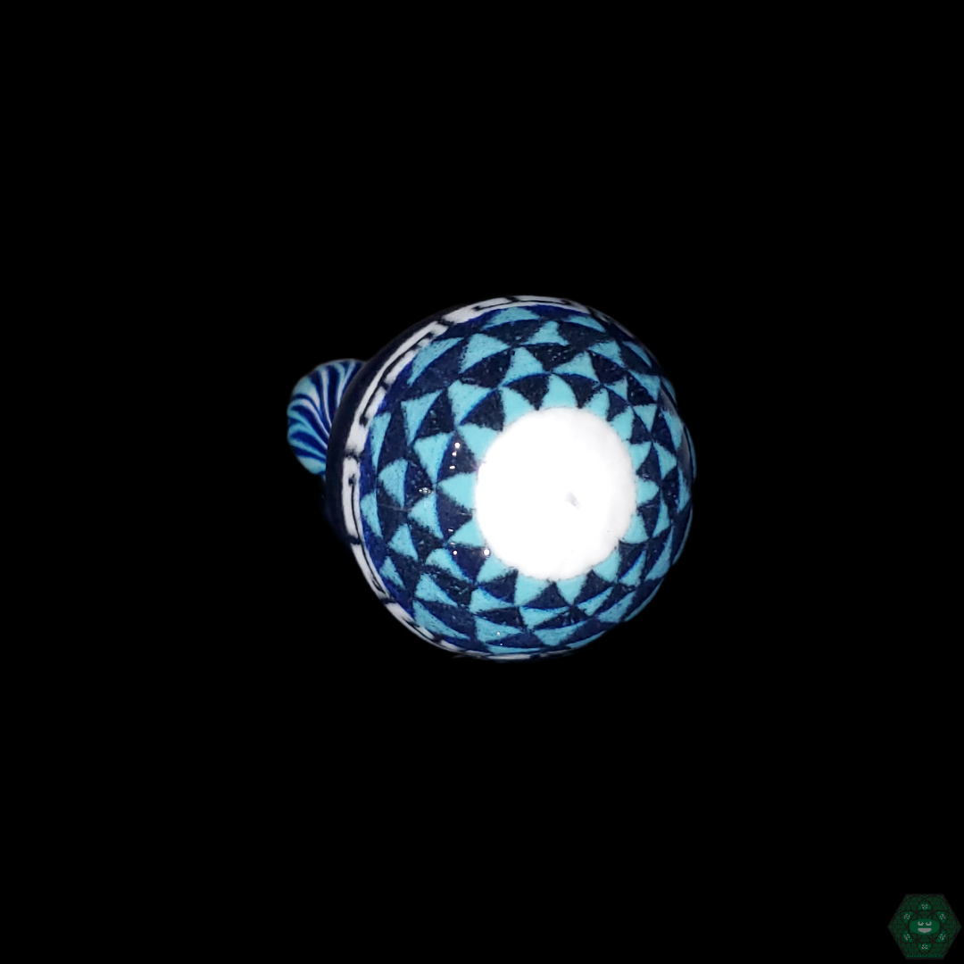 Hoffman Glass Spoon Pipe made for durability and smooth sessions, ideal for everyday smoking enjoyment