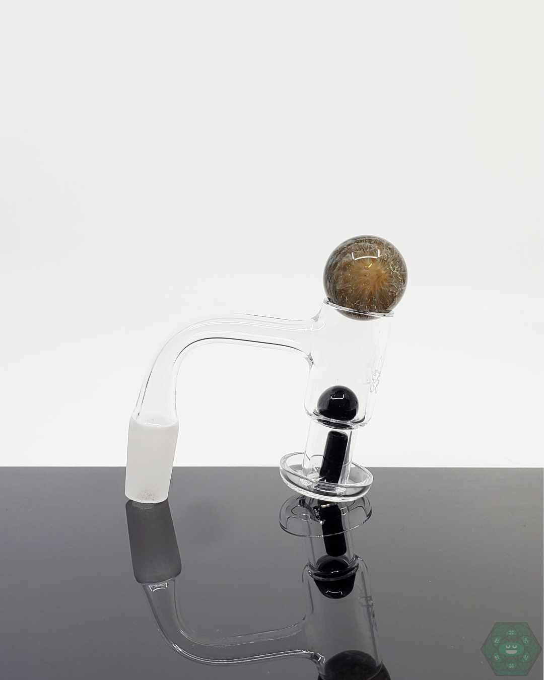 JFK Glass Slurper Set Bundle in a lifestyle setting, emphasizing handcrafted quality and precision airflow control.