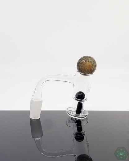 JFK Glass Slurper Set Bundle in a lifestyle setting, emphasizing handcrafted quality and precision airflow control.