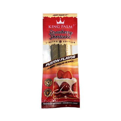 King Palm Flavored Mini Rolls, no rolling required, offering quick and convenient smoke sessions with premium cordia palm leaf