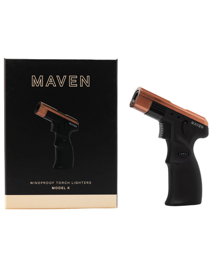 Maven Model K Torch, a sleek and high-precision torch combining style and performance for precise heating, ideal for dab enthusiasts.