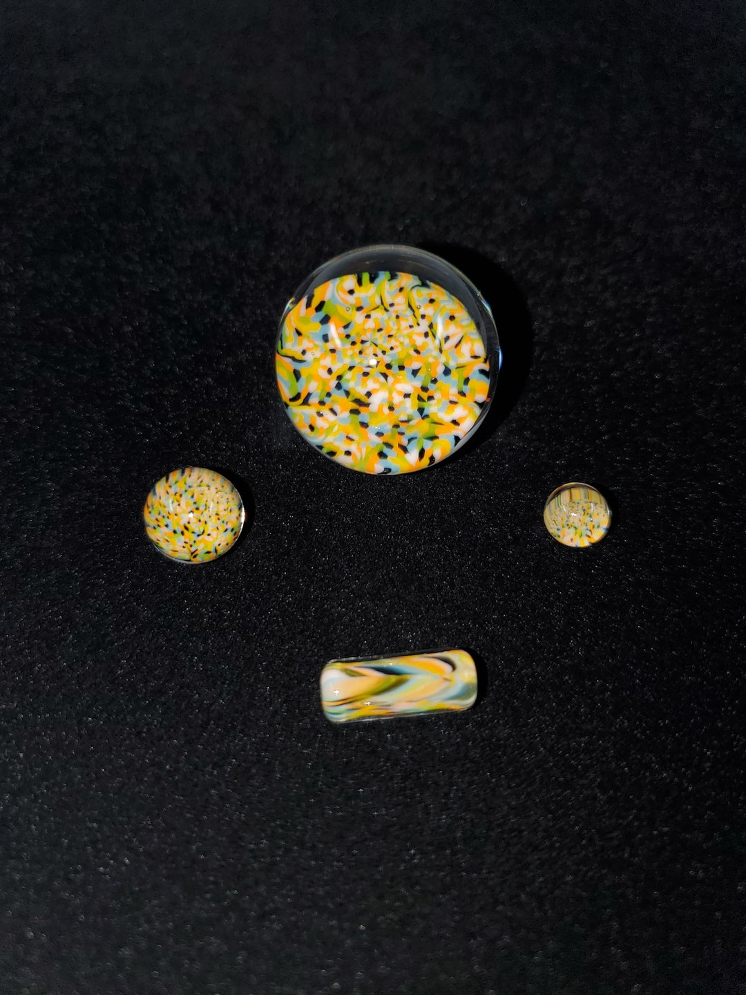 Millennium Glass Slurper Set designed for 20MM quartz nails, ensuring an efficient and visually striking dabbing experience with precise airflow control.