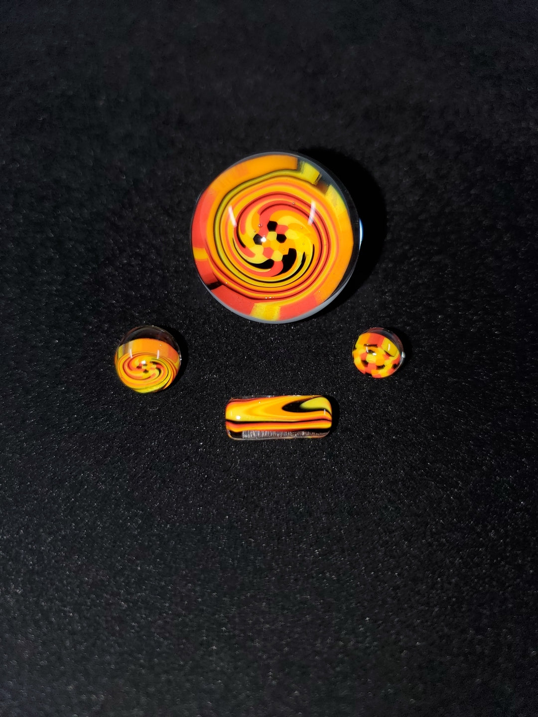  Millennium Glass Slurper Set in use, demonstrating its excellent fit and design for efficient, smooth dabbing sessions with maximum flavor.