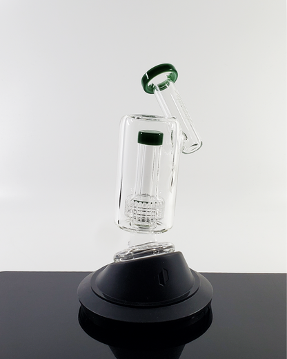 High-quality Monark Glass Matrix Sidecar Attachment, crafted for Puffco users seeking enhanced airflow and smooth draws