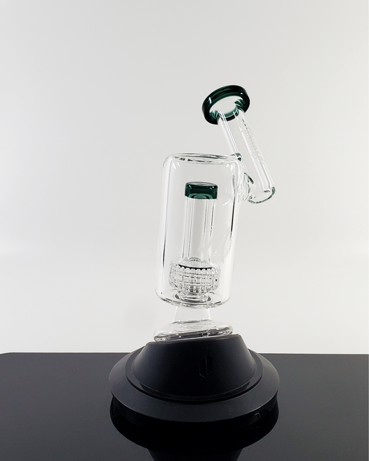 Monark Glass Sidecar Matrix Attachment designed for Puffco users, featuring a smooth sidecar design for enhanced comfort.