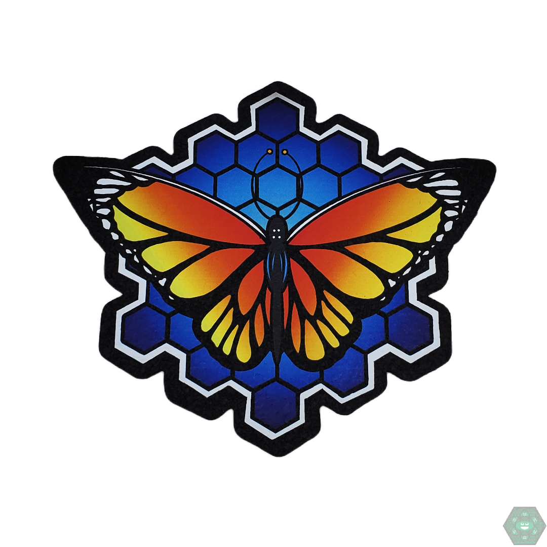 Mood Mats 10-inch by Windstar Glass, a stylish non-slip mat perfect for glass protection, available with USA shipping at Headdy Glass