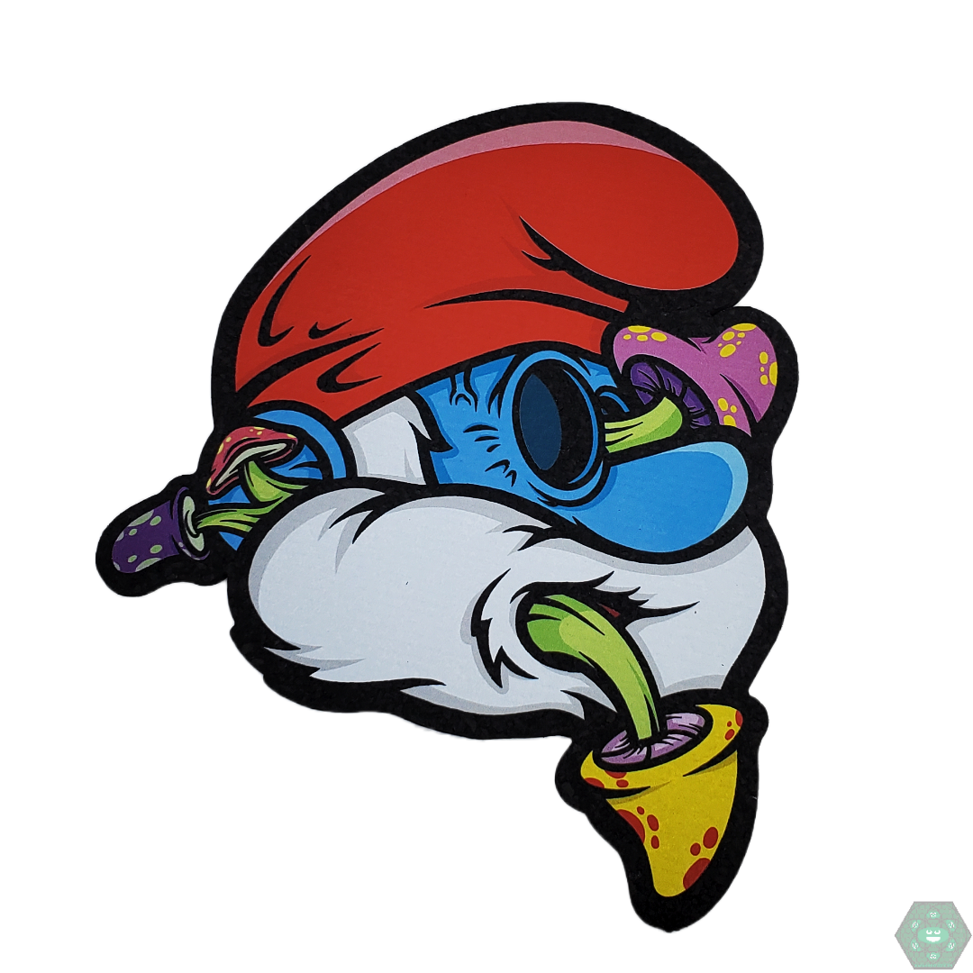 Mood Mats 12-inch Brandon Ready Eco-Friendly Vibration Dampening Mat made from upcycled neoprene, designed to protect surfaces and enhance stability during sessions