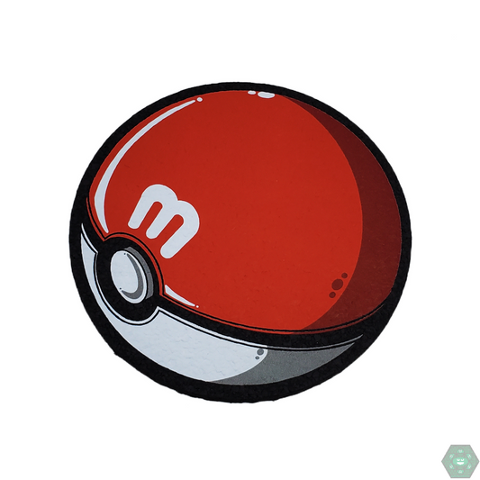 Mood Mats 8-Inch Dark Mountain Cult non-slip, eco-friendly surface protector, designed to reduce vibrations and shield surfaces from heat.