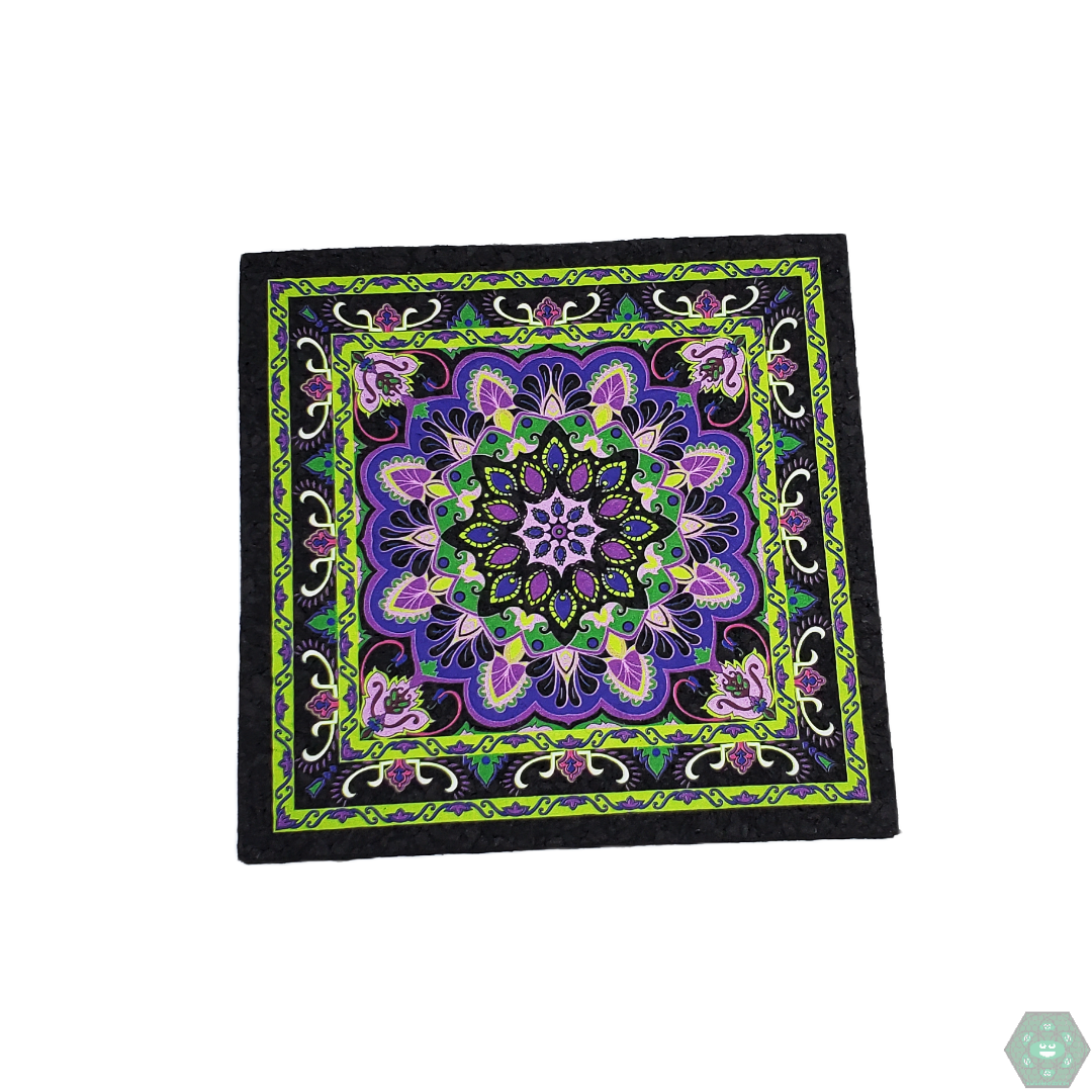 Mood Mats Modified Grape Carpet premium art mat, featuring a vibrant grape-inspired design for stylish and eco-friendly glass protection.